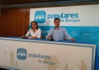 Lorena de la Fuente y Ángel Ibáñez han presentado las propuestas deportivas del programa electoral.